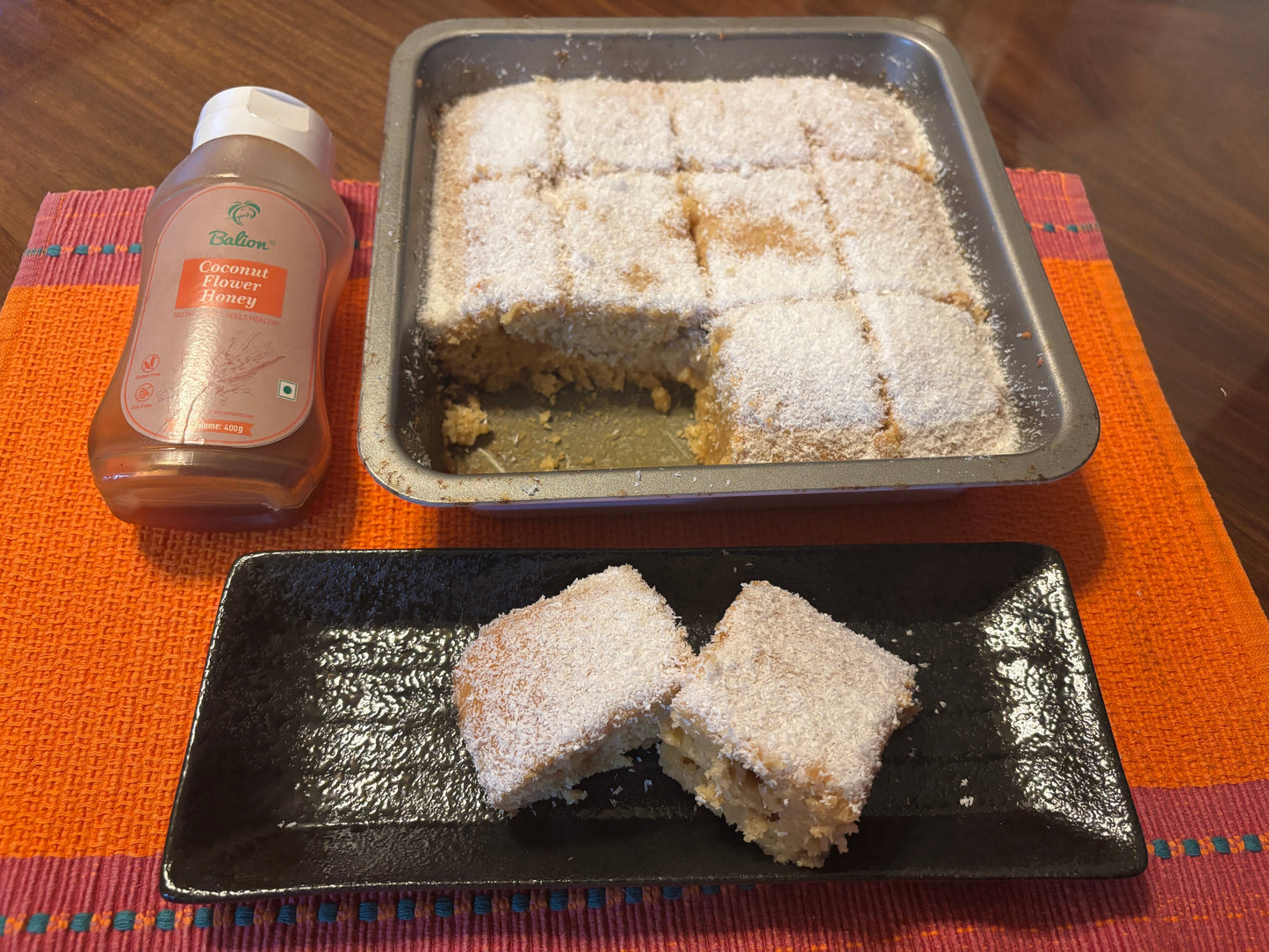 Coconut Syrup Cake