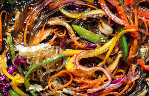 Vegetarian Japchae (Korean Salad)