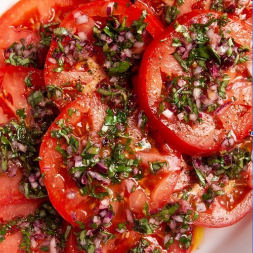 Marinated Tomato Salad