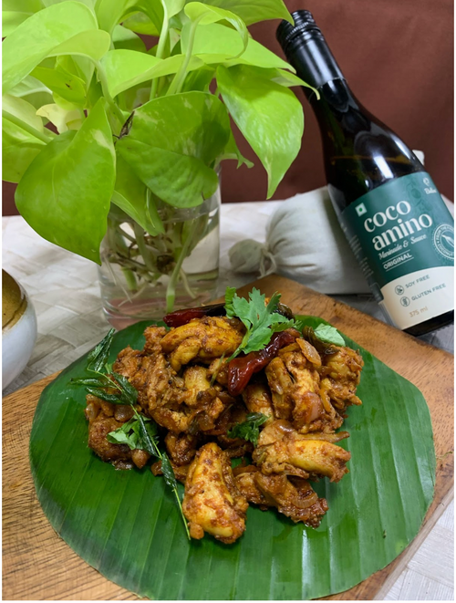 Kerala Chicken Roast With Coco Amino
