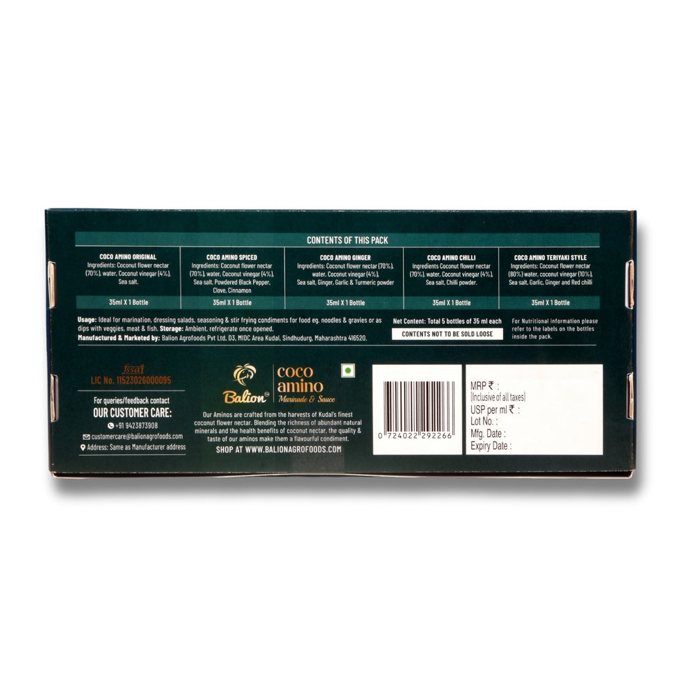
                  
                    Tasting Series Aminos
                  
                