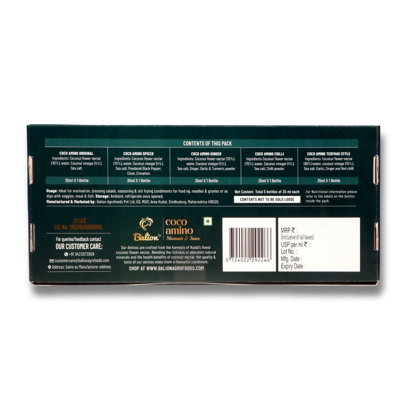 
                  
                    Tasting Series Aminos
                  
                
