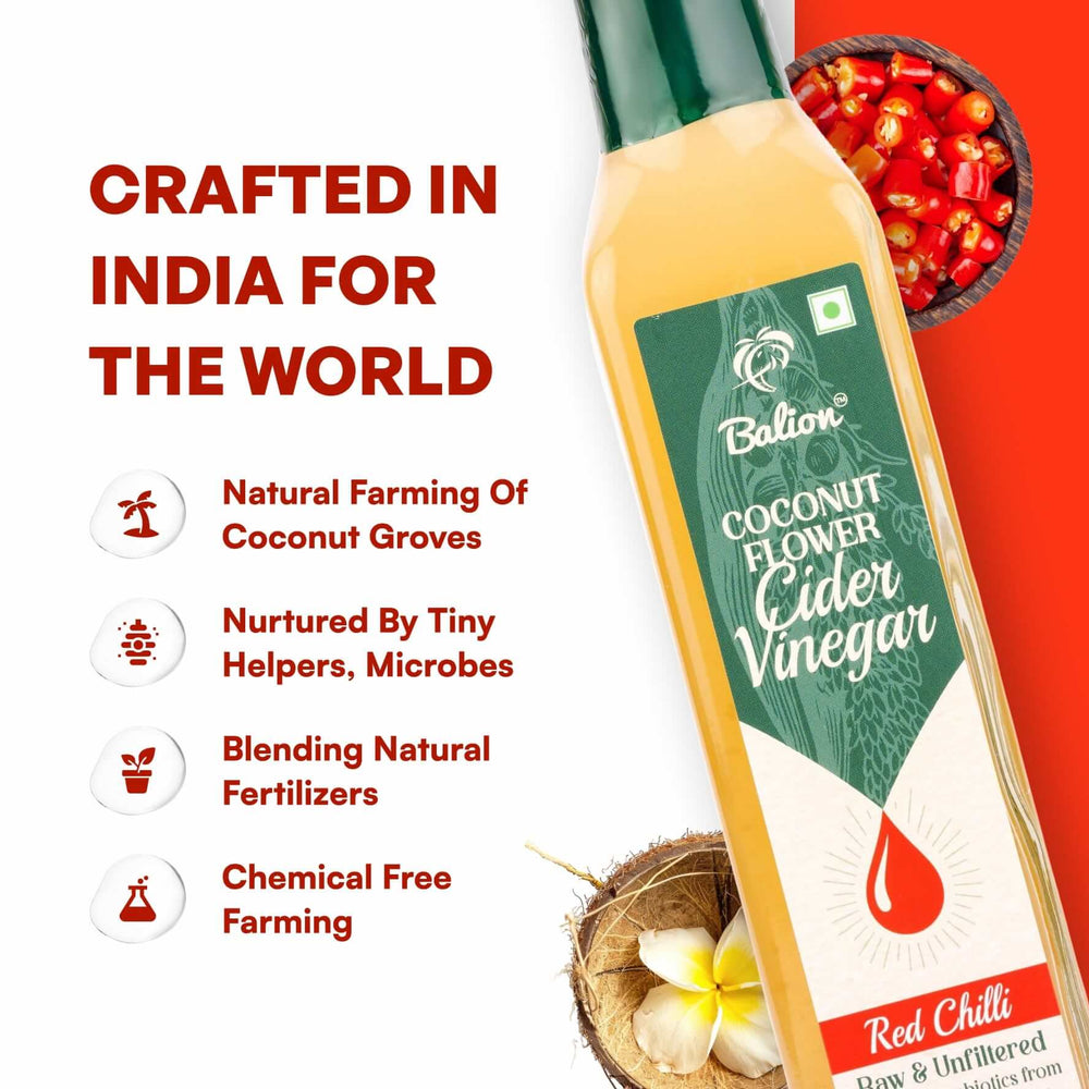 
                  
                    Coconut Flower Cider Vinegar - Red Chilli
                  
                