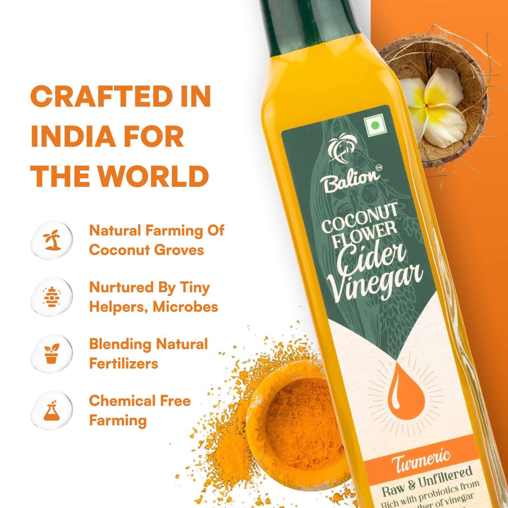 
                  
                    Coconut Flower Cider Vinegar - Turmeric
                  
                